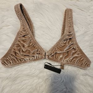 NWT Skims Velour Bralette